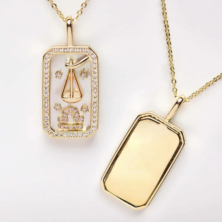 Cosmic Charm Zodiac Necklace Taurus
