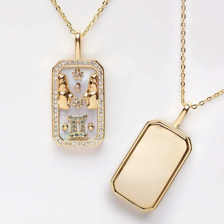 Cosmic Charm Zodiac Necklace Leo